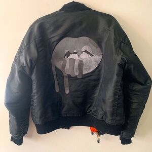 Kylie Pop-Up Shop Women's Black and Grey Jacket